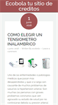 Mobile Screenshot of ecobola.es